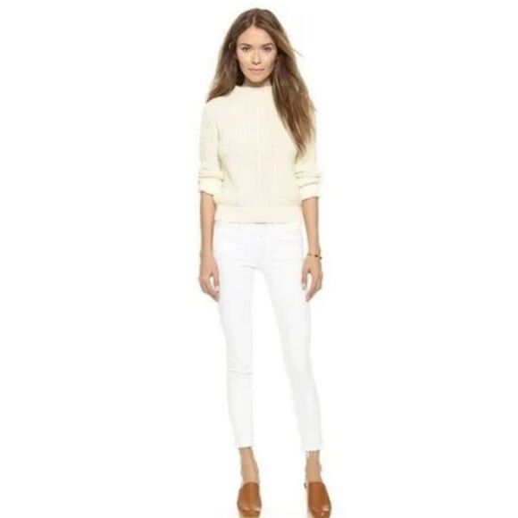 Paige White Verdugo Ankle Skinny Jeans Women Size 26 - Picture 1 of 16